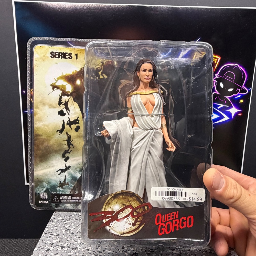 NECA 300 Movie Series 1 Queen Gorgo Action Figure Reel Toys Lena Headey New
